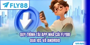 Quy trình tải app nhà cái Fly88 qua iOS và Android